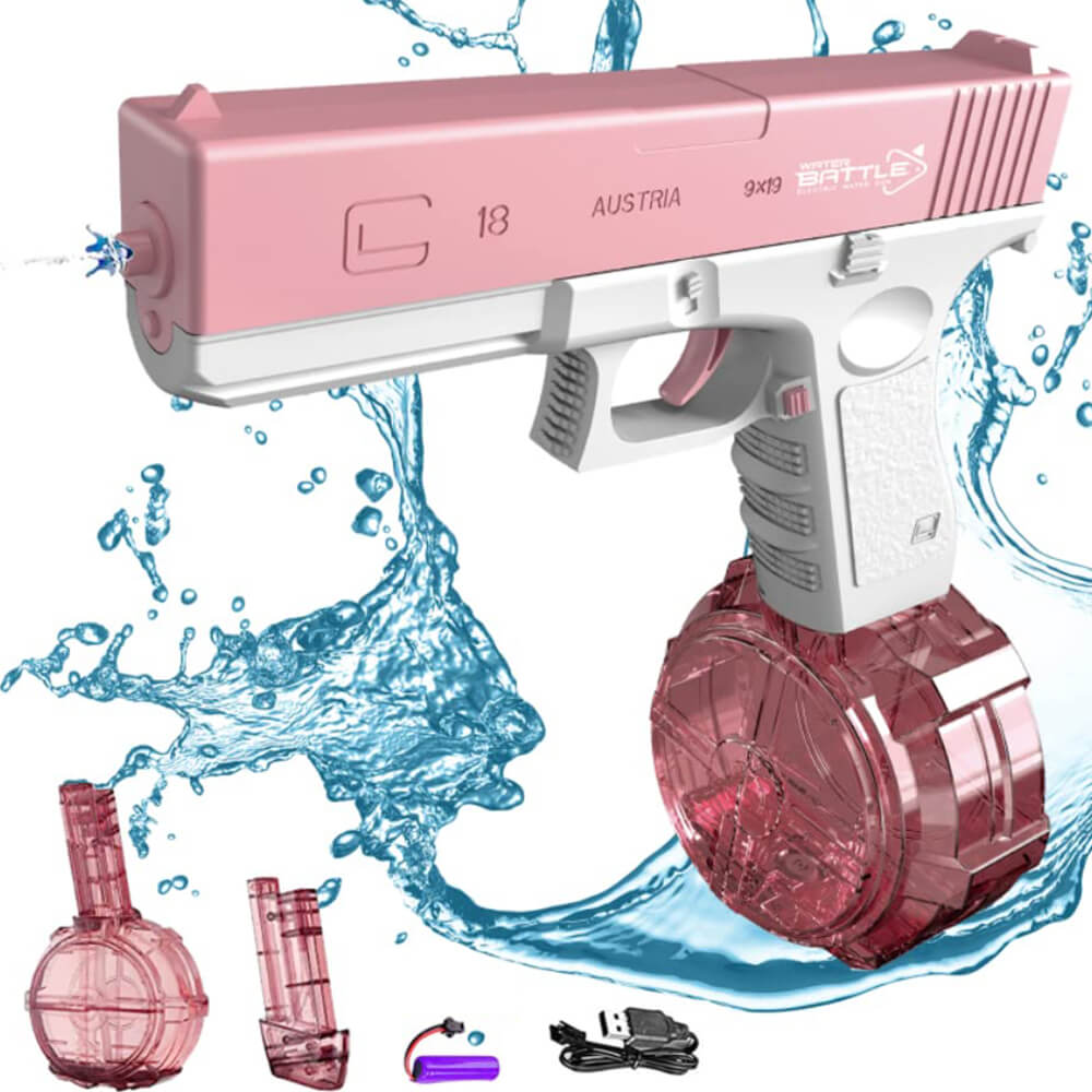 Pistola Lanzadora de Agua Eléctrica Airsoft Para Juegos de Verano en la Piscina Para Niños