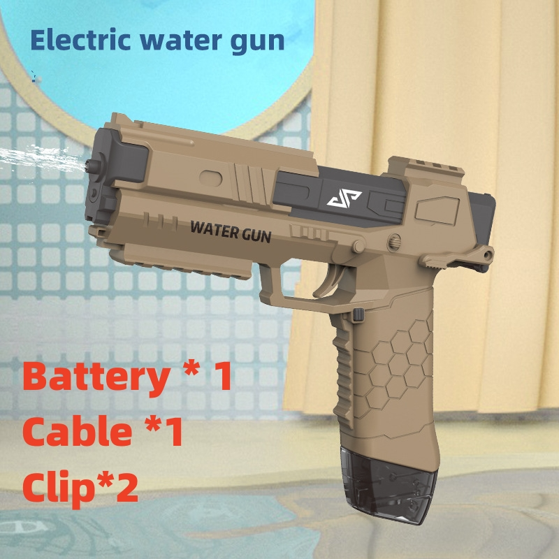 Pistola Lanzadora de Agua Eléctrica Airsoft Para Juegos de Verano en la Piscina Para Niños
