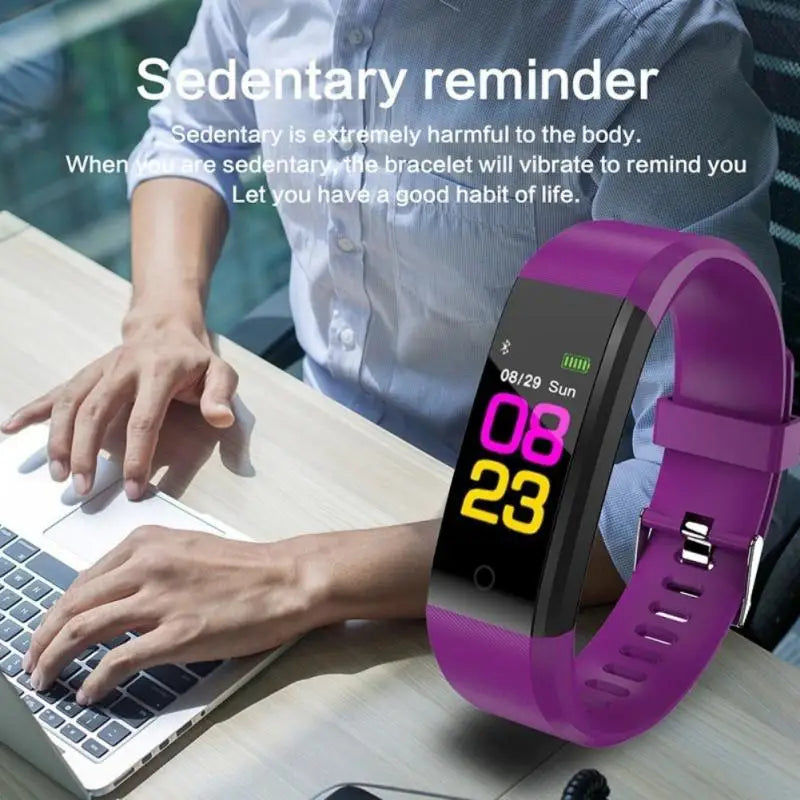 Reloj Inteligente 115Plus | Fitness, Ritmo Cardíaco y Resistente al Agua