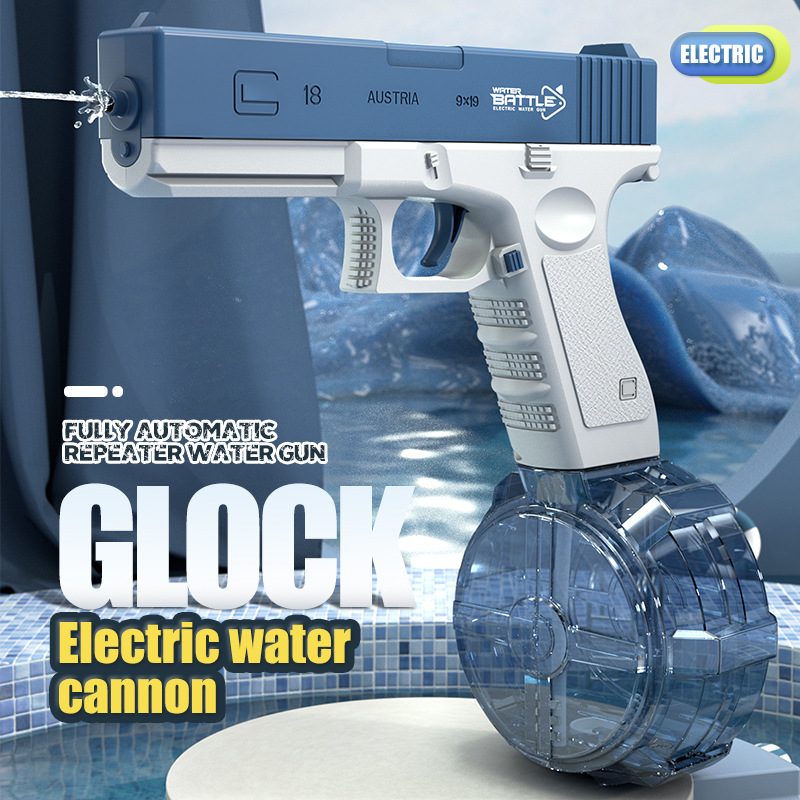 Pistola Lanzadora de Agua Eléctrica Airsoft Para Juegos de Verano en la Piscina Para Niños