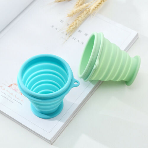 Taza de Café de Viaje Plegable de Silicona de 200ML